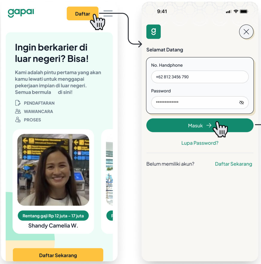 Panduan Melanjutkan Proses Administrasi di Akun Profil Gapai